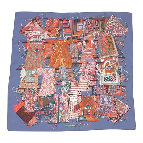 Hermès Voyage en Étoffes Silk Scarf 